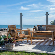 SANTANDER natúr teakfa kerti ülőgarnitúra