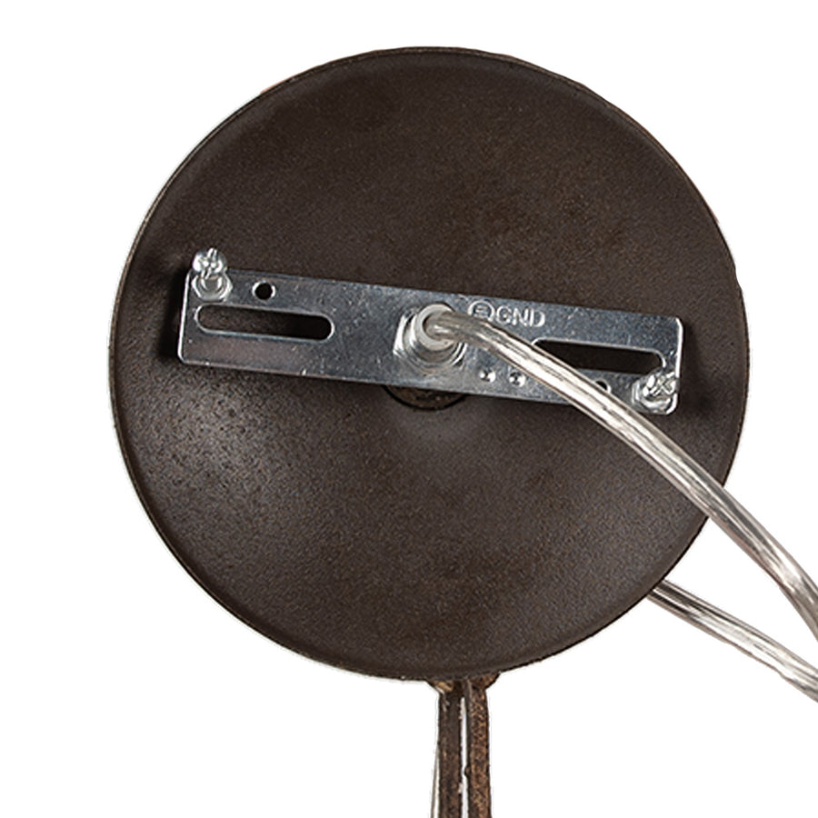 Vintage stílusú 12 karú fém csillár a Shabby Light kollekcióból