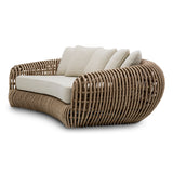 Eichholtz Siderno kerti kanapé ívelt műrattan szerkezettel