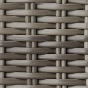 DAISY antikszürke műrattan napozóágy