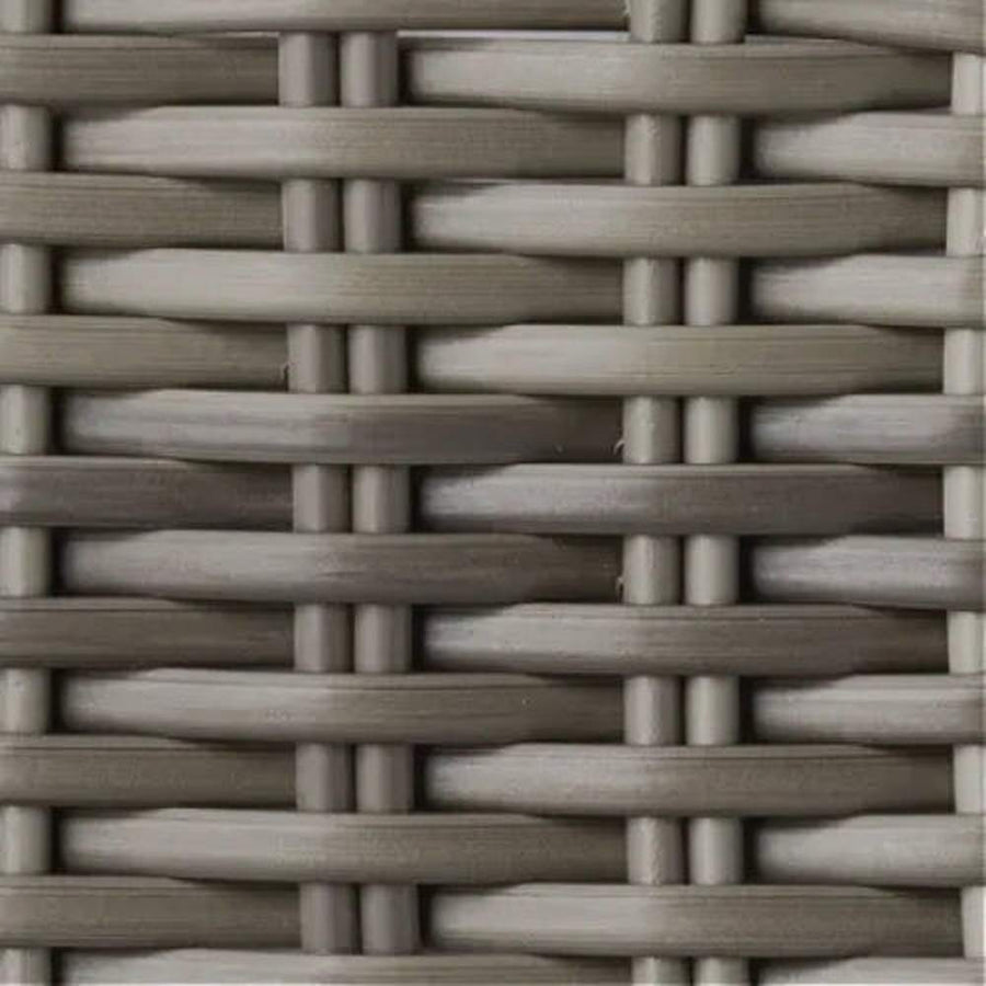 DAISY antikszürke műrattan napozóágy