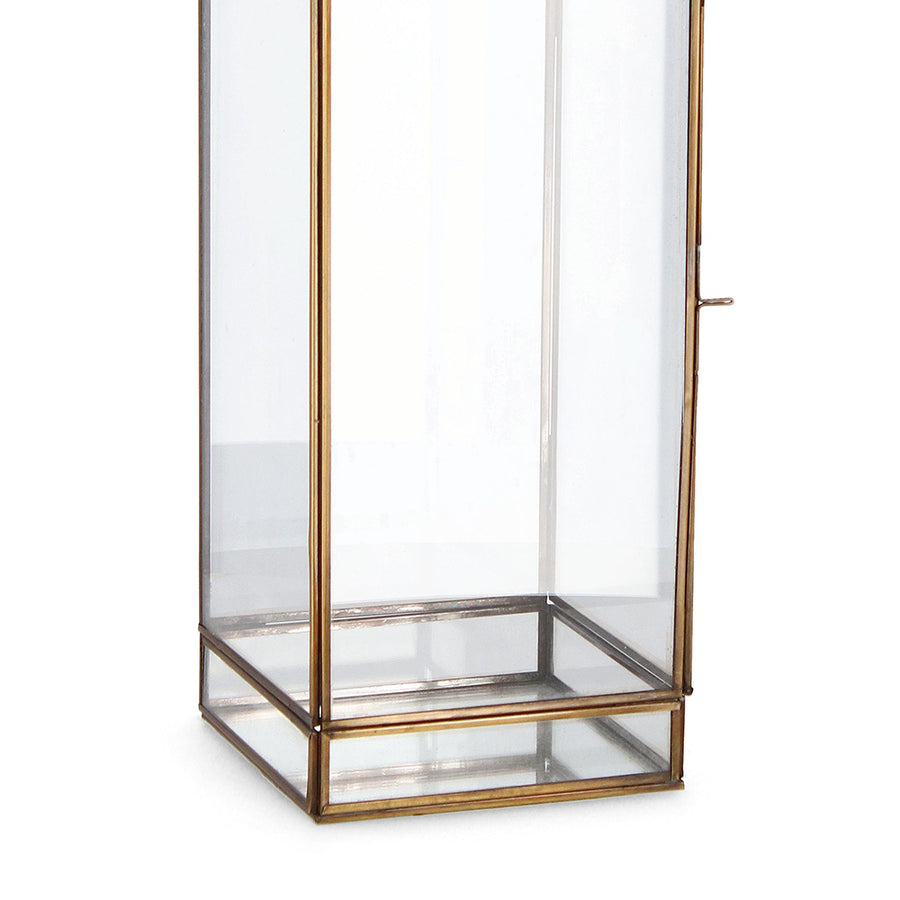 Vintage stílusú, alumíniumból készült, rézszínű kézműves lámpás.