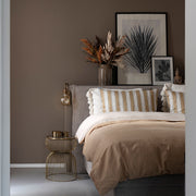 Természetes hatású borostyánszínű Sorghum mű ág részletfotó