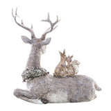 Karácsonyi szarvas család figura hátulról – Spirit of the Forest