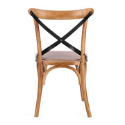 Diószínű, thonet jellegű, szilfa étkezőszék.