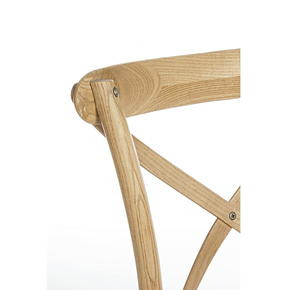 Natúr színű, thonet jellegű étkezőszék.