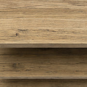 Vermont konzolasztal oldalnézet, lebegő polc design