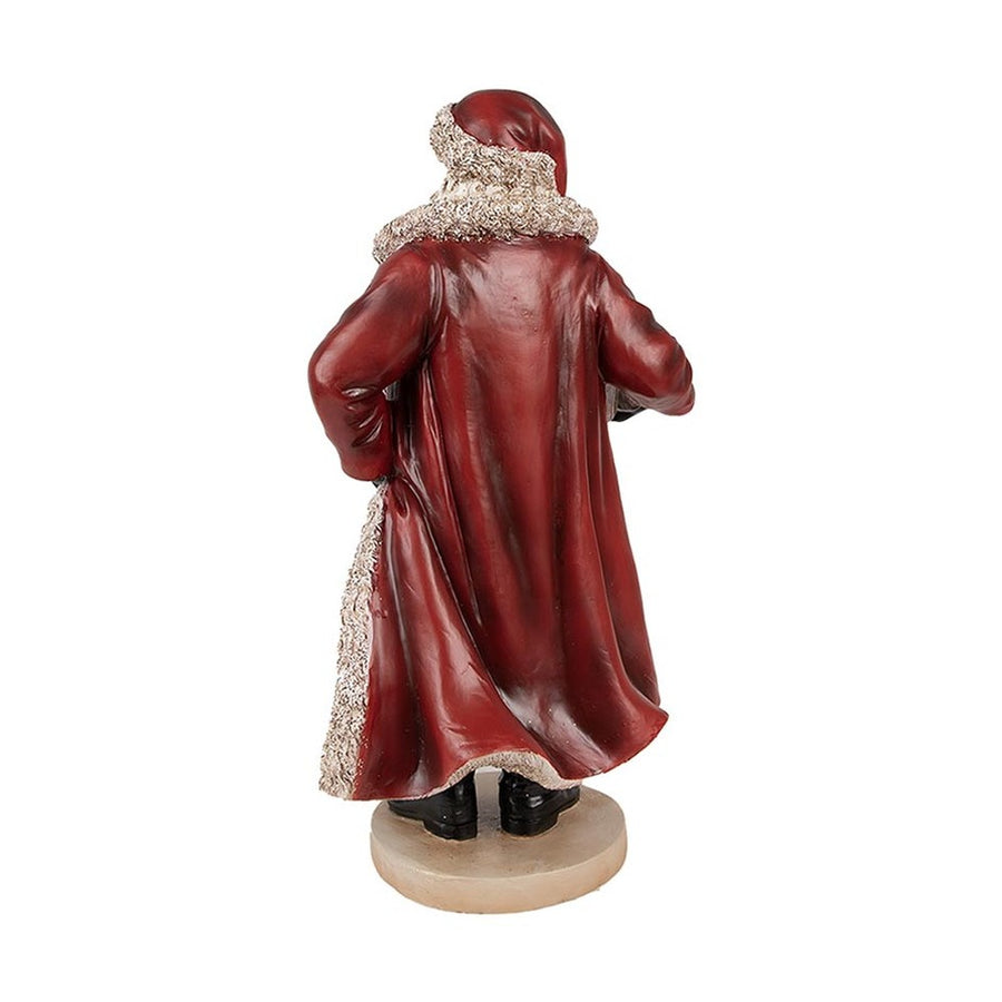 Bordó színű, klasszikus Mikulás figura