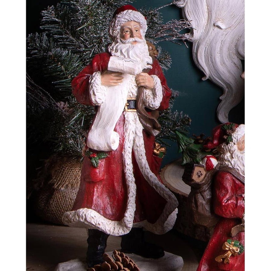 Klasszikus Mikulás figura.