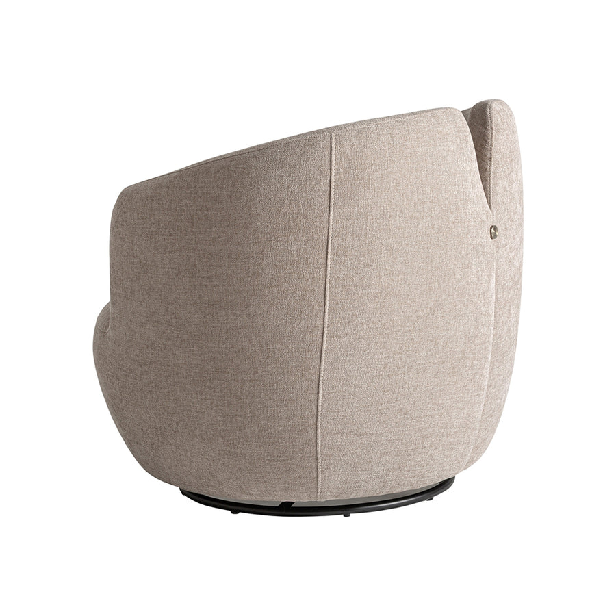 Vipiteno fotel 360 fokban forgatható fekete talppal