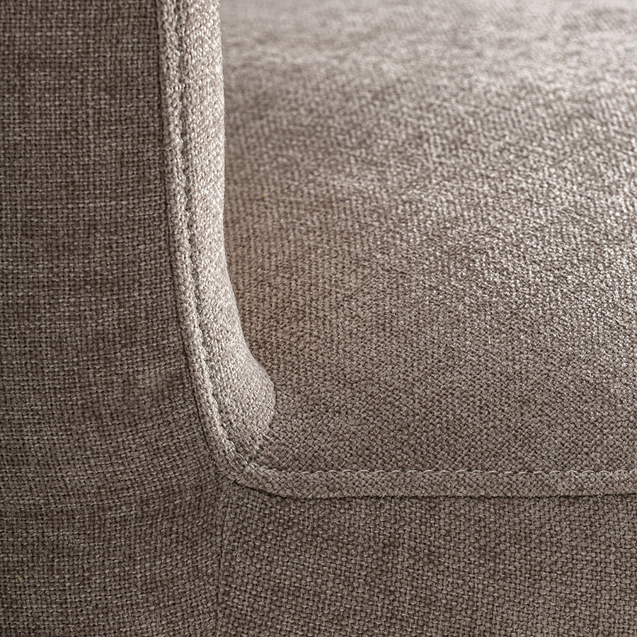 Bézs zsenília kárpit részlet – Vipiteno fotel