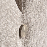 Bézs zsenília kárpit részlet – Vipiteno fotel