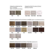 MAISON fenyőfa vitrin-könyvszekrény 210 cm