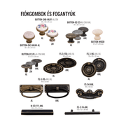 MAISON fenyőfa vitrin-könyvszekrény 210 cm