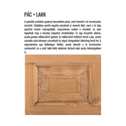 MAISON shabby chic fenyőfa komód 158 cm