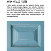 MAISON fenyőfa shabby chic vitrin 190 cm