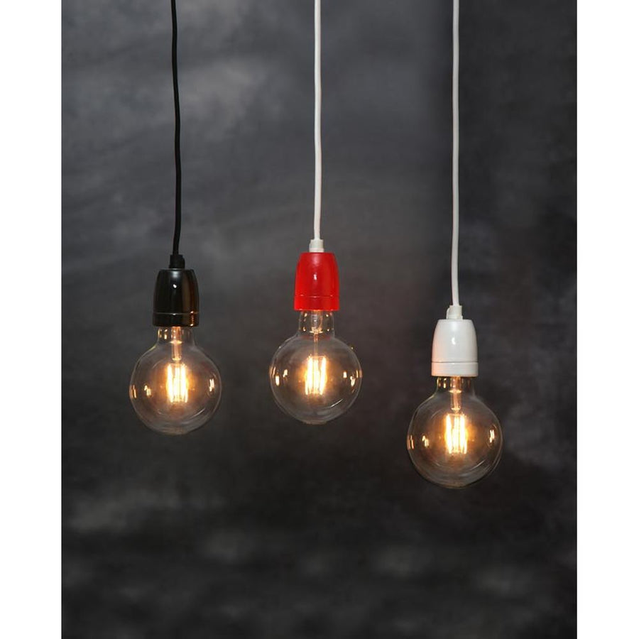 GALZE függő dekorfoglalat fekete E27 6 cm