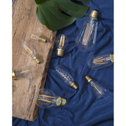 CLEAR FILAMENT dimmelhető LED dekor izzó G45 E27