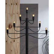 Heavy Smoke Filament dekorációs izzó. Meleg fehér fényű LED dekorációs izzó füstszínű üveggel.