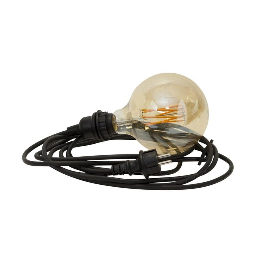 Vintage Gold dekorációs izzó. Meleg fehér fényű LED dekorációs izzó borostyánszín üveggel.