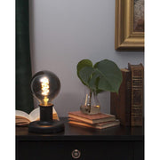 Heavy Smoke Filament meleg fehér fényű dekorációs vintage izzó füstszínű üveggel.