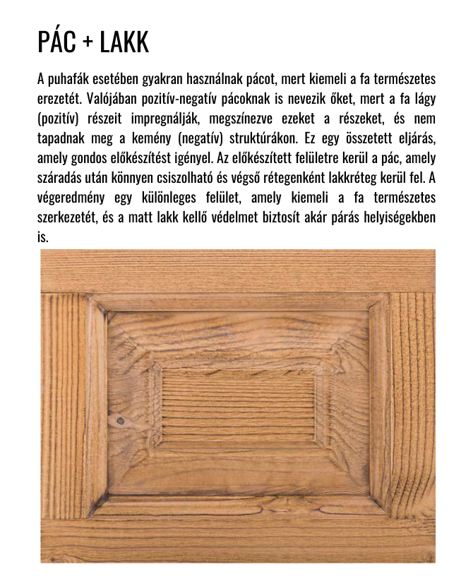 Fenyõfa dohányzóasztal 90 cm "Maison"