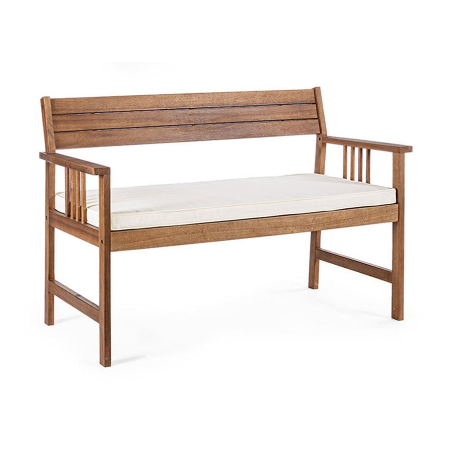 Akácfából készült, 4 részes, kerti ülőgarnitúra.