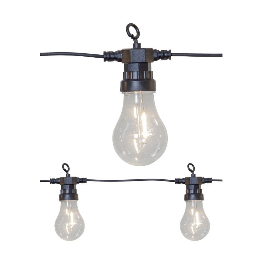 20 darab led izzós dekorációs fényfüzér.