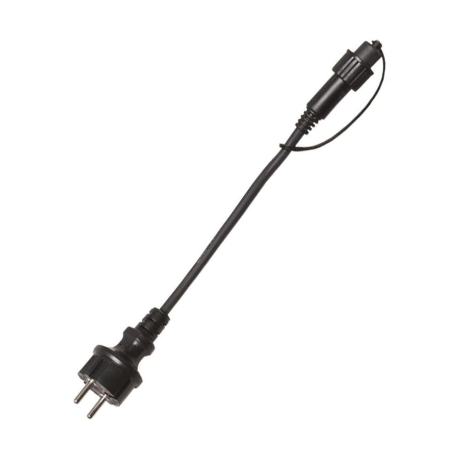 CONNECTA tápegység csatlakozó foglalatsorhoz fekete 180 cm