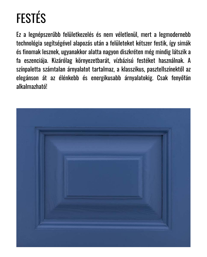 Fenyõfa dohányzóasztal 120 cm "Maison"
