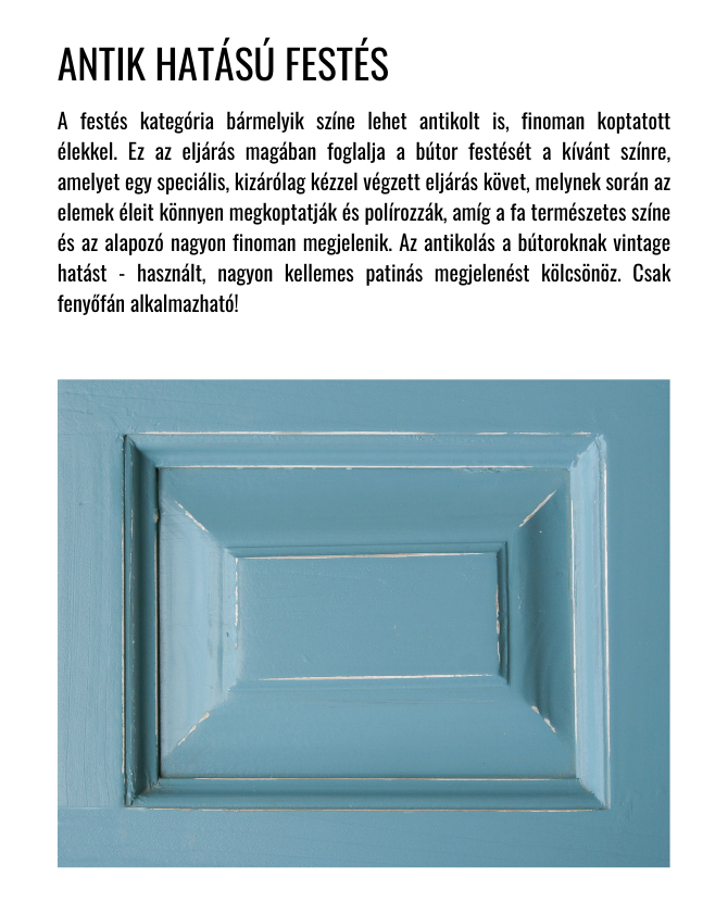 Fenyõfa dohányzóasztal 120 cm "Maison"