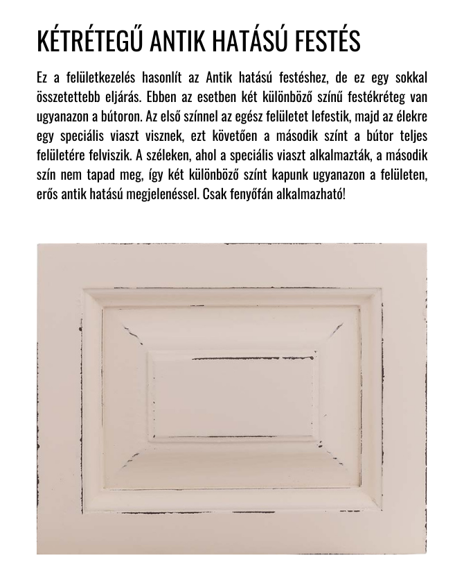 Fenyõfa dohányzóasztal 90 cm "Maison"
