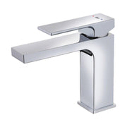 TEKA egykaros, krómszínű, víztakarékos fürdőszobai álló csaptelep