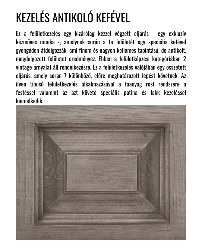 Fenyõfa dohányzóasztal 90 cm "Maison"