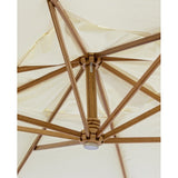 A ponyvát kilenc faborda feszíti szét.