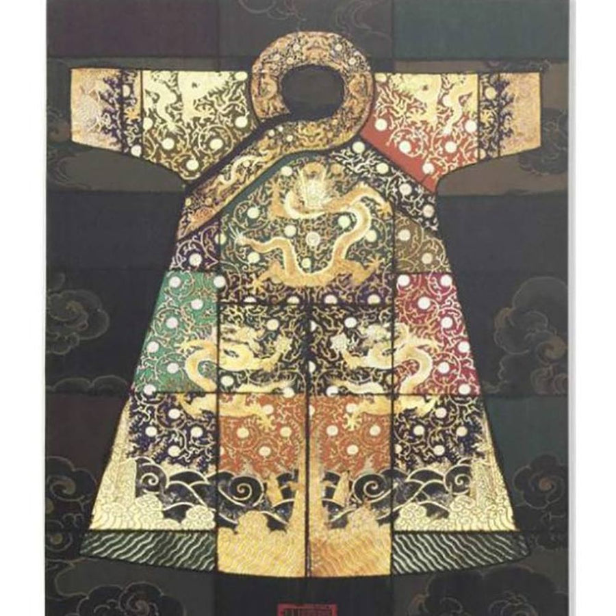 ORIENTAL vászonprint - Kimonó világos 70 cm