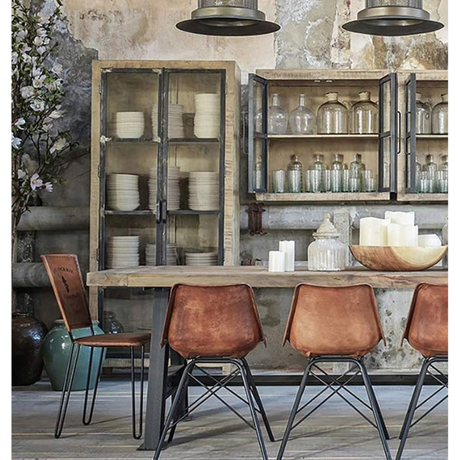 LIVERPOOL bőr étkezőszék 88 cm