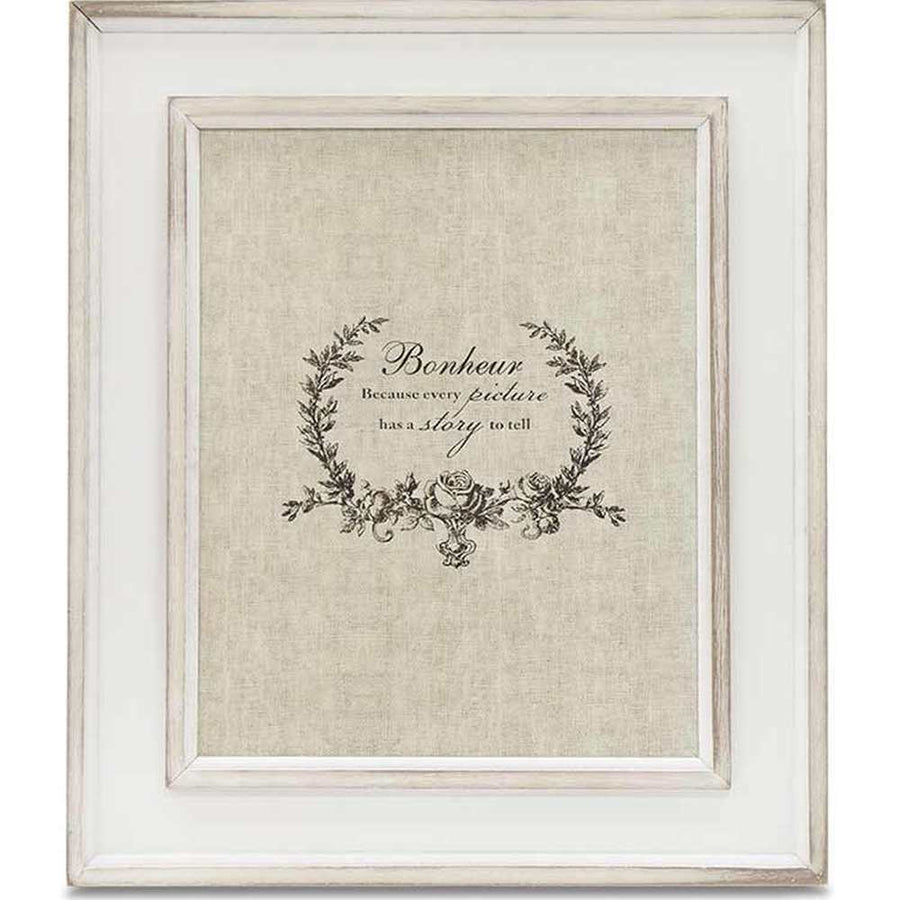 BONHEUR natúr-fehér asztali fényképtartó 34,5 cm