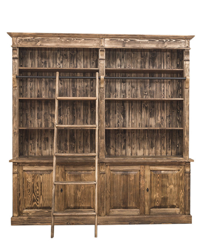 Fenyõfa könyvszekrény 228 cm "Maison"