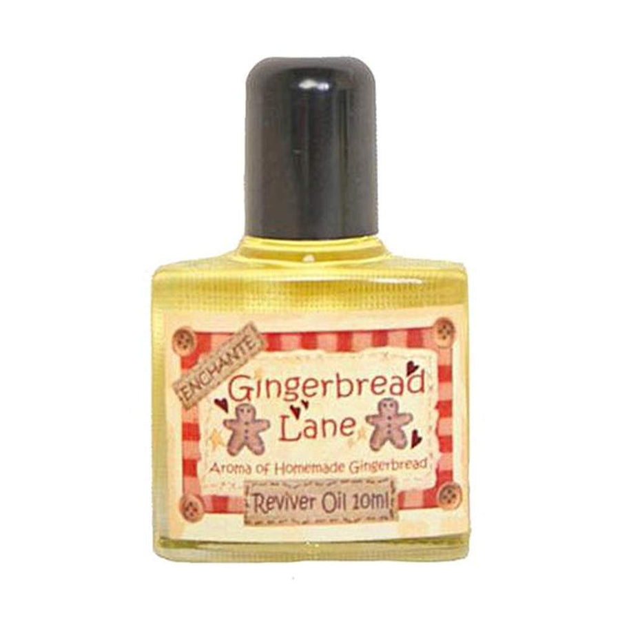 Gingerbread Lane mézeskalács illatú illóolaj 10 ml-es üvegben, fekete kupakkal