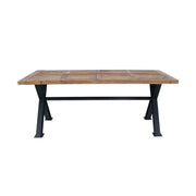 LOFT fenyőfa étkezőasztal 200 cm