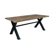 LOFT fenyőfa étkezőasztal 200 cm