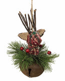 Karácsonyi csengődísz 11 cm "Merry"