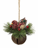 Karácsonyi csengődísz 11 cm "Merry"