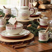 Kerámia desszerttányér ünnepi alkalmakra Our Happy Palace felirattal