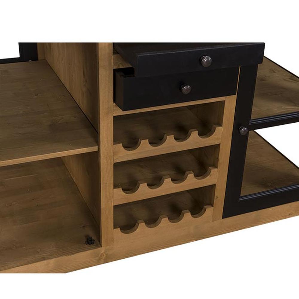 MAISON fenyőfa konyhasziget 150 cm