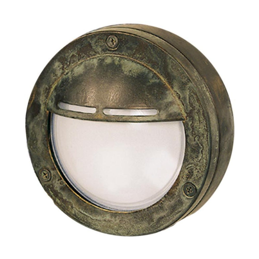 Antikolt sárgaréz színű loft stílusú falilámpa