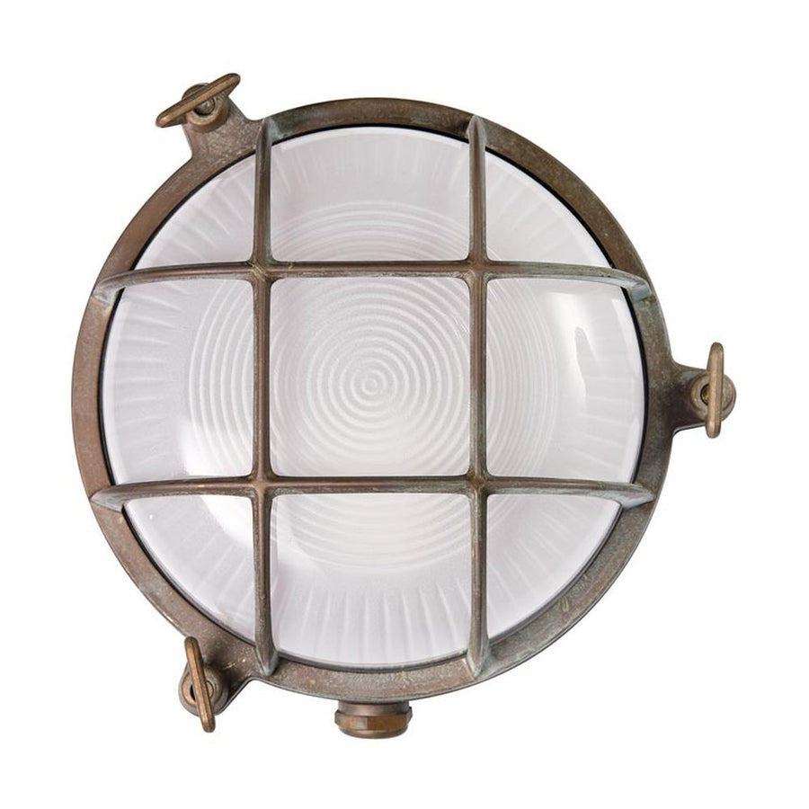 TORTUGA vintage réz fali lámpa Ø 17,5 cm E27