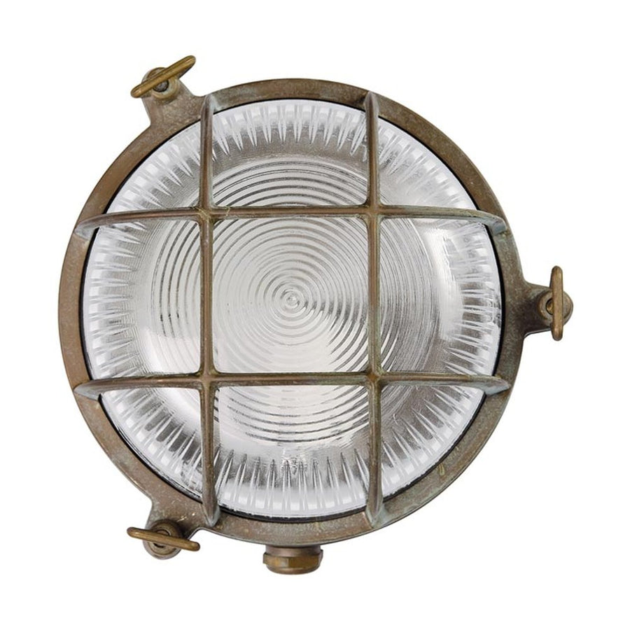 TORTUGA vintage réz fali lámpa Ø 17,5 cm E27