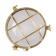 TORTUGA vintage réz fali lámpa Ø 17,5 cm E27